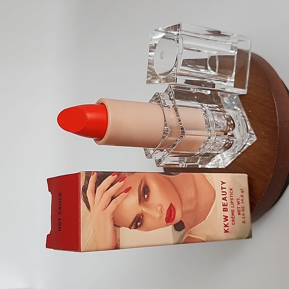 KKW Beauty Creme Lipstick - Hot Sauce